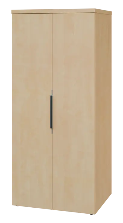 SIST 5 - 82 šatní skříň, 2-dveřová, tyč, 1820x800x600, bříza světlá